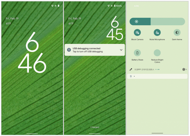 Самое заметное новшество Android 12: вид системы и приложений меняется в соответствии с обоями