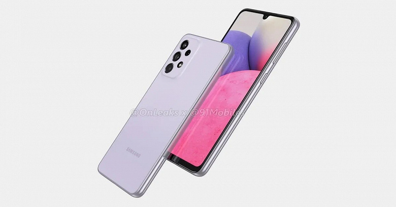 The Samsung Galaxy A32 has shared its island camera with the Galaxy S22 Ultra, but the Galaxy A33 5G's camera isn't that unique anymore.  Galaxy A33 5G quality renders published