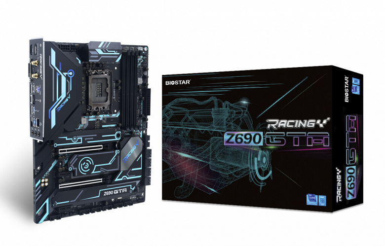 Biostar Racing Z690GTA motherboard gets 17-phase power subsystem