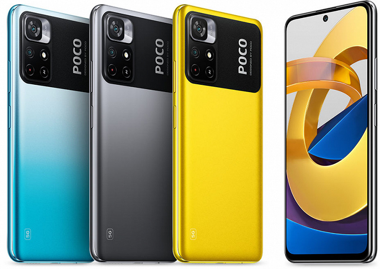 New Poco M4 Pro 5G will arrive in Russia very soon: 5000 mAh, 50 MP, 90 Hz and NFC 