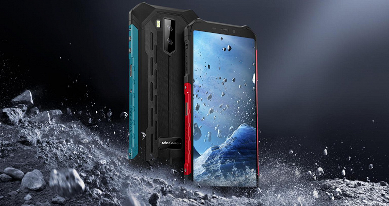 Представлен компактный неубиваемый смартфон Ulefone Armor X9: 5,5 дюйма, IP69K, подводная съёмка, NFC, 3,5 мм, работа в перчатках