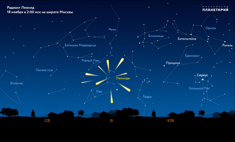 Up to 15 meteors per hour.  Tonight is the main starfall of November