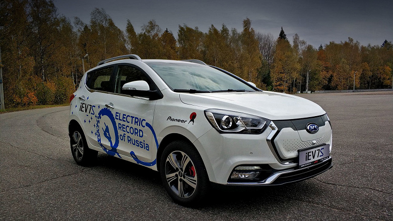 Taxi service DiDi in Russia put into operation electric vehicles