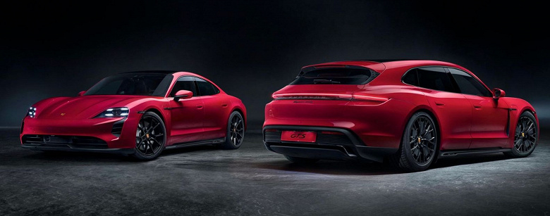 598 hp, power reserve 504 km, acceleration to hundreds in 3.7 seconds.  Porsche unveils Taycan GTS and Sport Turismo electric vehicles