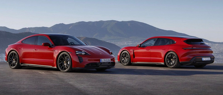 598 hp, power reserve 504 km, acceleration to hundreds in 3.7 seconds.  Porsche unveils Taycan GTS and Sport Turismo electric vehicles