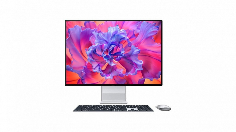 28.2 inches, 4K, AMD Ryzen 7 5600H, 16GB RAM and 512GB SSD.  Presented monoblock Huawei MateStaion X Silver