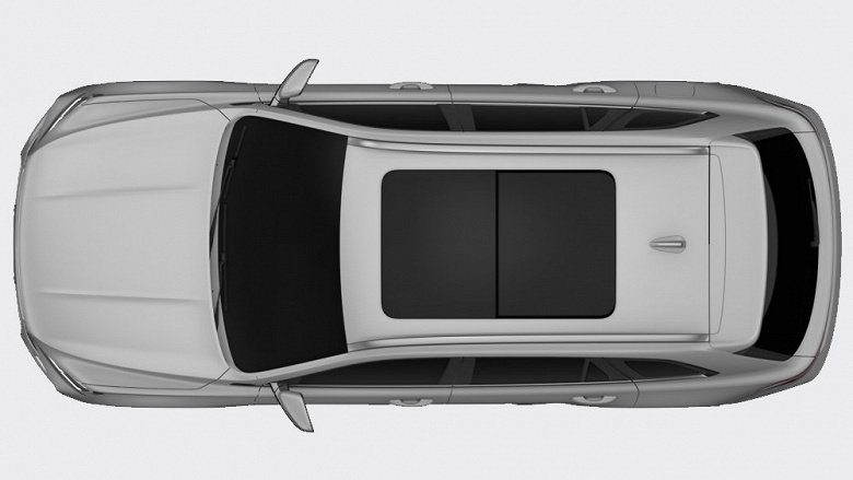 Большой кроссовер с двигателем Volvo, тремя дисплеями, адаптивным круиз-контролем и автоматической системой парковки проходит дорожные испытания в России
