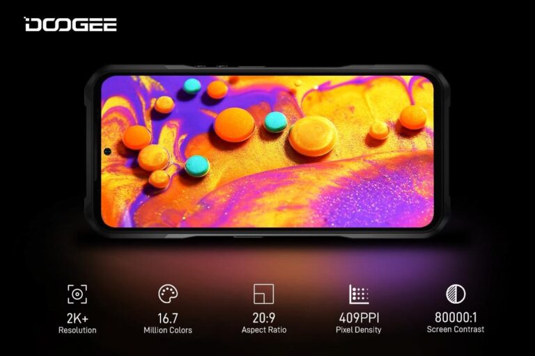 «Неубиваемый» смартфон с экраном AMOLED 2K+ и вспомогательным дисплеем в стиле Xiaomi Mi 11 Ultra. Doogee V20 представят в начале января