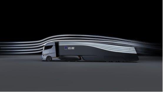 Tesla Semi is no longer the coolest truck.  Geely Homtruck announced with futuristic design, glass roof, replaceable batteries and built-in washing machine