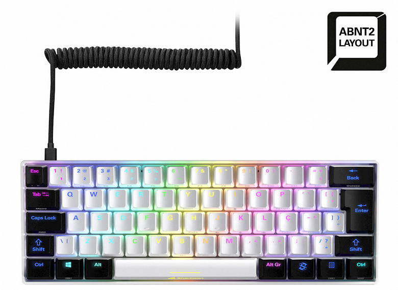 Sharkoon Skiller SGK50 S4 keyboard uses Kailh switches