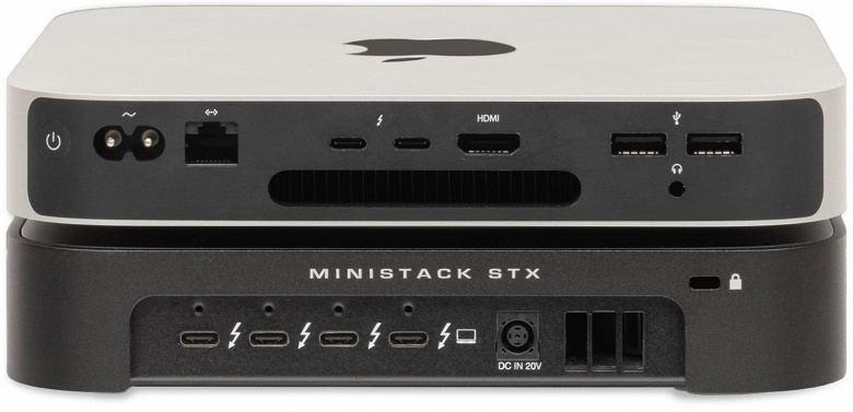 OWC miniStack STX — настольное хранилище и концентратор Thunderbolt 4 в одном компактном корпусе