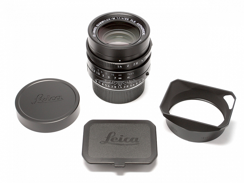 Объективов Leica Summilux-M 1.4/35mm FLE Aspherical «10 Jahre Summilux» выпущено всего 110 штук
