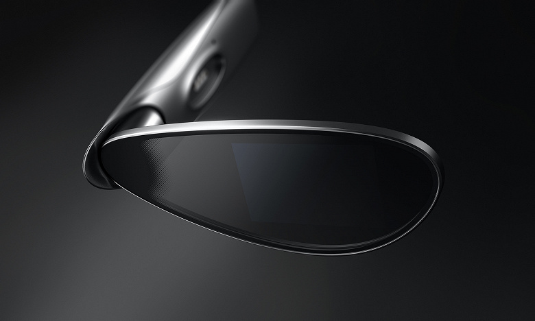 Oppo unveils smart glasses that look more like the monocle of the Bond villain