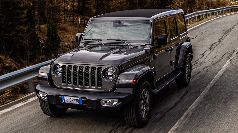 The Jeep Wrangler is now a hybrid only.  Acceptance of pre-orders began in Europe