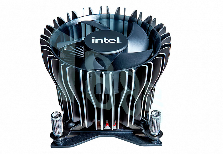 Появились изображения еще одной штатной системы охлаждения для процессоров Intel Core 12-го поколения