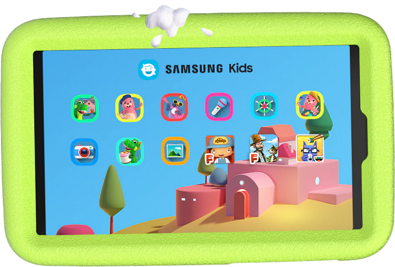 Samsung has released a new tablet for children in Russia - with fall protection and 