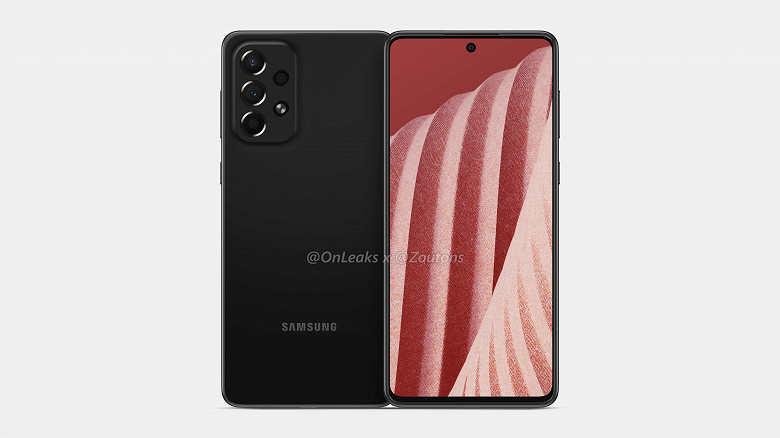 5000 мА·ч, 33 Вт, 108 Мп и экран OLED Infinity-O. Рендеры, характеристики и стоимость Galaxy A73 – флагмана Samsung среднего уровня