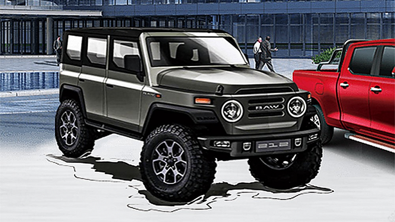 Китайский «УАЗик» превратится в конкурента Jeep Wrangler