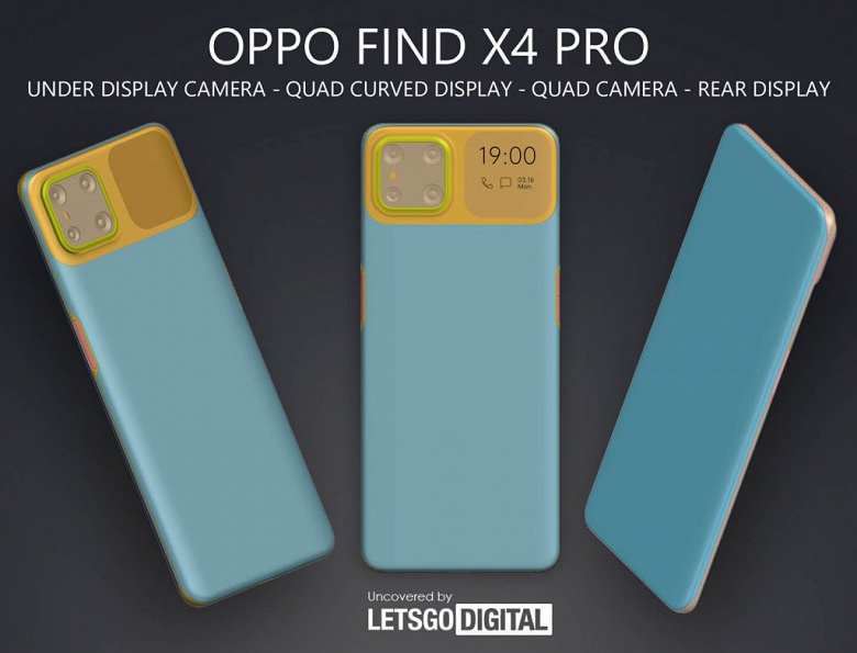 Oppo Find X4 похож одновременно на Xiaomi Mi 11 Ultra и Mix 4. Опубликованы CAD-рендеры нового флагмана Oppo
