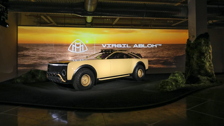 Представлен уникальный Mercedes-Benz Project Maybach на солнечной энергии