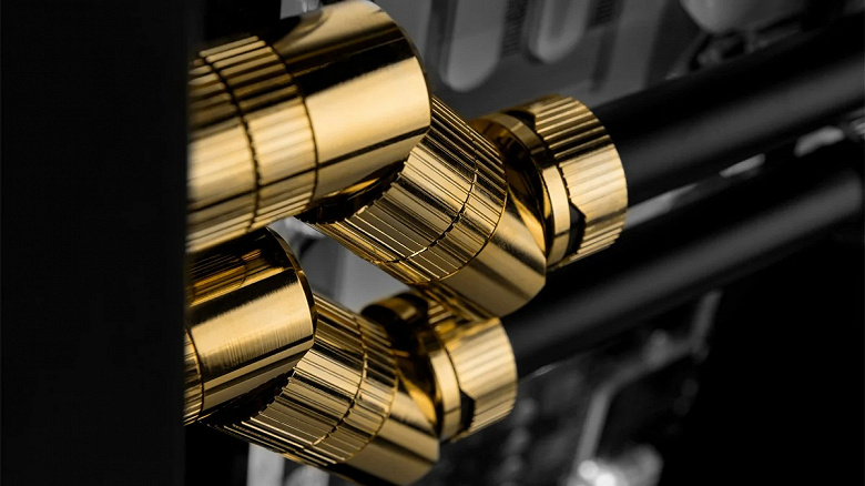 New EK-Quantum Torque Fittings Gold Plated