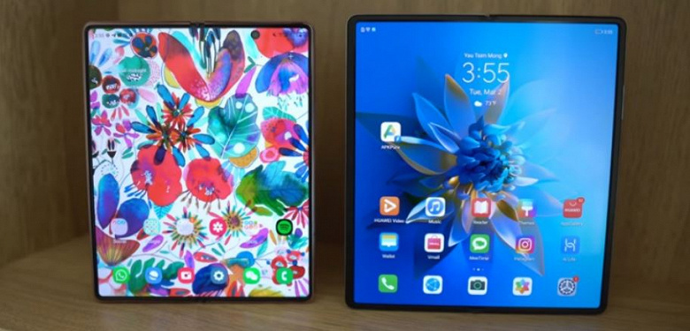 Смартфон за 2000 долларов против модели за 2800 долларов. Блогер сравнил Samsung Galaxy Z Fold 2 и Huawei Mate X2, и сделал неожиданный вывод