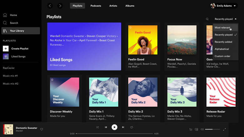 Состоялся большой перезапуск дизайна Spotify для компьютеров