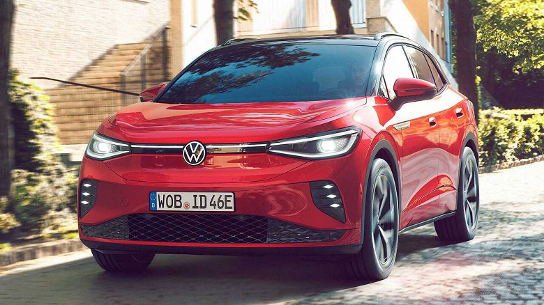 Представлен спортивный электрический кроссовер Volkswagen ID.4 GTX