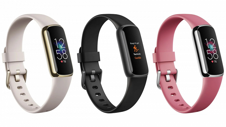 Металлический браслет Fitbit Luxe с GPS во всей красе. Качественные изображения и характеристики