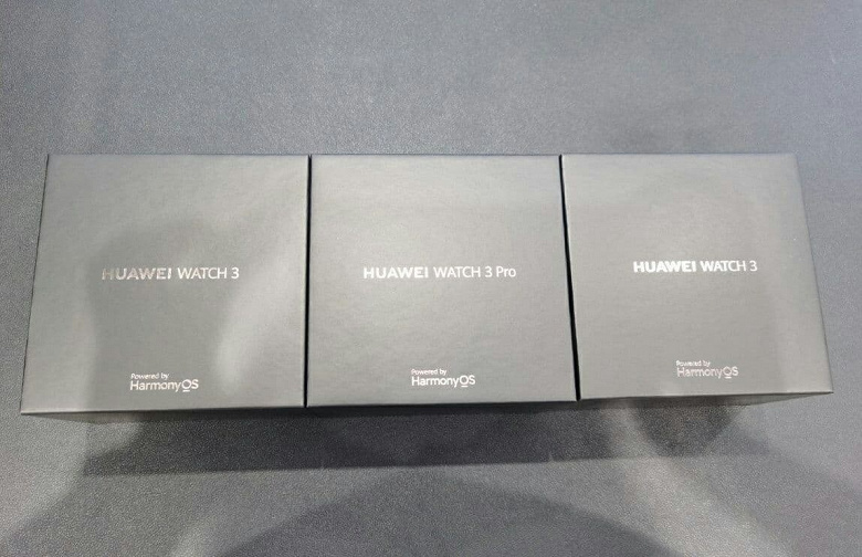 HarmonyOS, встроенная SIM-карта, мониторинг SpO2 и ЧСС, регистрация ЭКГ. Huawei Watch 3 и Watch 3 Pro показали на живых фото за несколько дней до премьеры