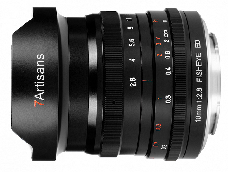 Полнокадровый объектив 7Artisans 10mm f/2.8 уже можно купить