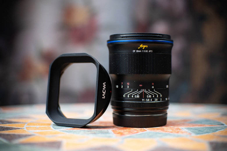 Представлен объектив Laowa Argus 33mm f/0.95 CF APO