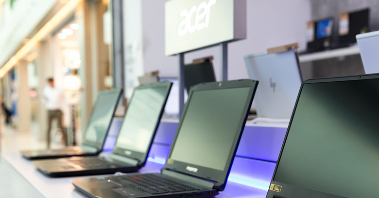 В России открылся первый розничный магазин Acer
