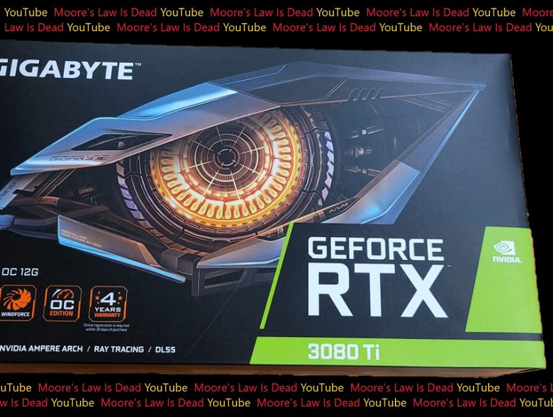 GeForce RTX 3080 Ti уже пошла по рукам. Живое фото Gigabyte GeForce RTX 3080 Ti Gaming OC в коробке
