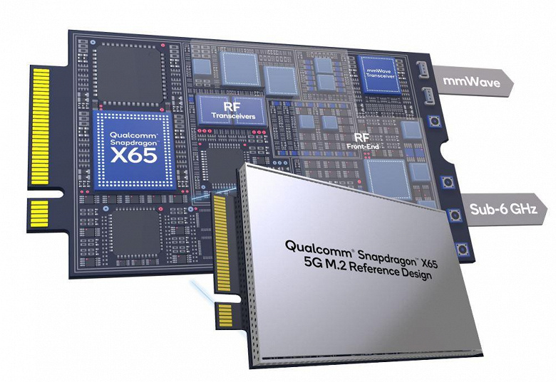 Когда установить модем 5G так же просто, как и SSD. Qualcomm представила Snapdragon X65 5G M.2 и X62 5G M.2
