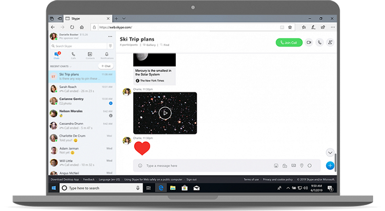 Это прорыв, Microsoft! Skype наконец начал работать в Safari