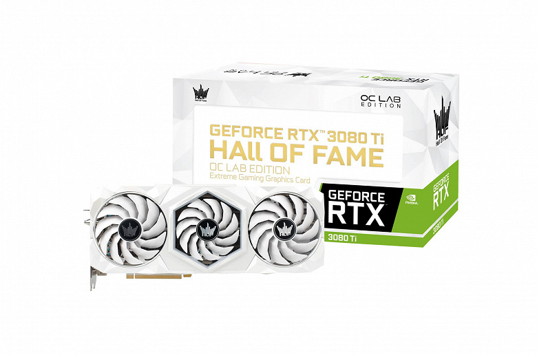 Galax OC Lab подтверждает скорый выход видеокарты GeForce RTX 3080 Ti HOF OC Lab Edition, надеясь, что эти карты смогут купить все желающие