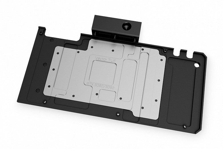 Активная задняя панель EK-Quantum Vector TUF RTX 3080/3090 предназначена для использования совместно с одноимёнными водоблоками