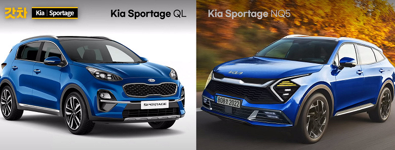 Совершенно новый Kia Sportage сравнили с Hyundai Tucson, Volkswagen Tiguan и Nissan Qashqai