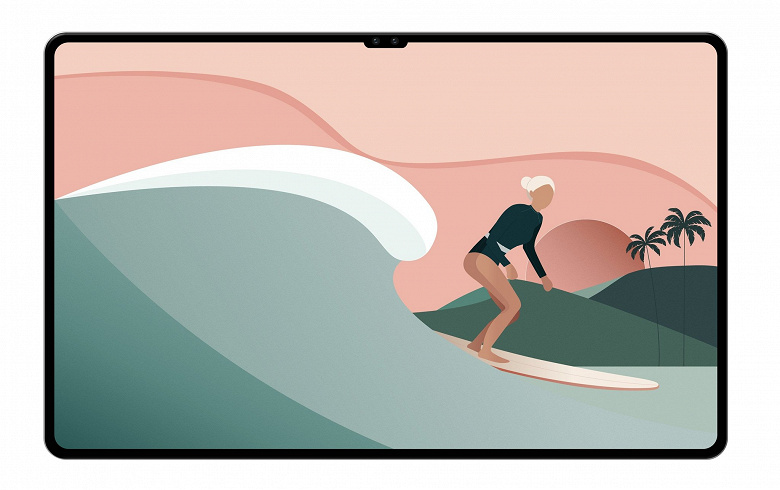 Большой топовый планшет Samsung с вырезом, почти как у iPhone, на первых рендерах. Galaxy&nbsp;Tab&nbsp;S8&nbsp;Ulta получит новую SoC