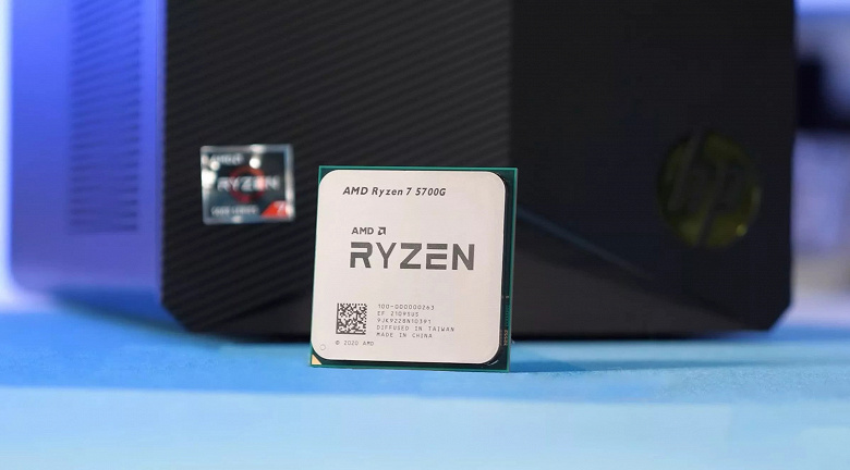 На что способен самый мощный гибридный процессор AMD. Появился большой тест Ryzen 7 5700G 
