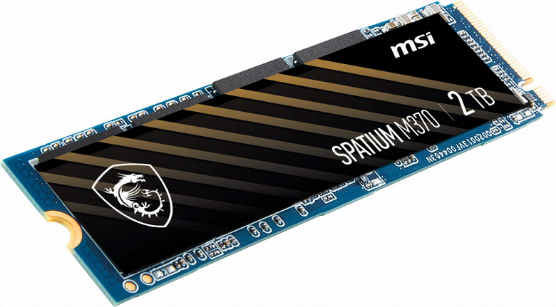 Представлены потребительские SSD MSI Spatium