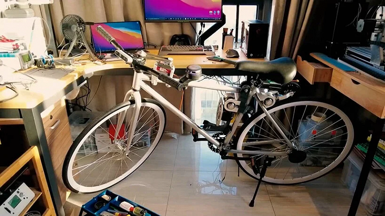 Представлен беспилотный велосипед Huawei