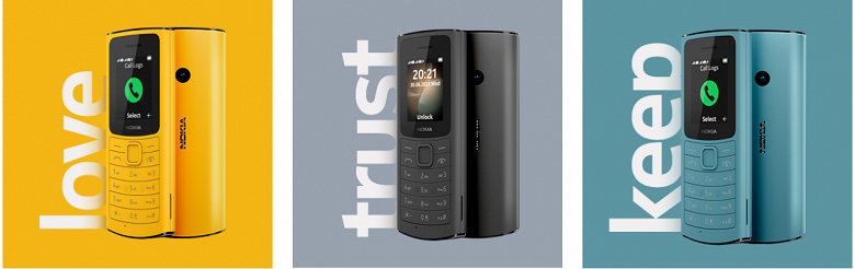В России стартовали продажи Nokia 105 4G и 110 4G — самых дешёвых телефонов компании с поддержкой 4G