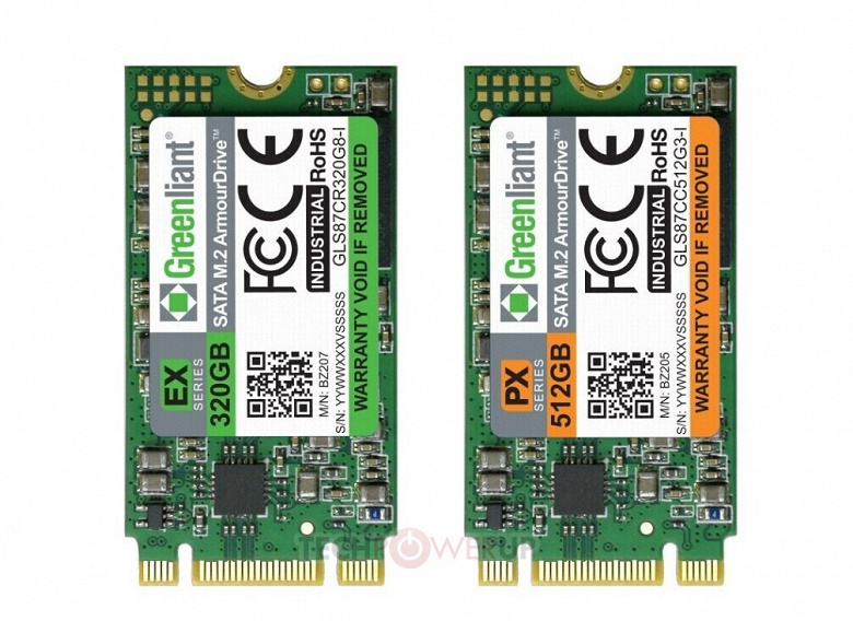 Greenliant начинает отгрузку образцов высоконадёжных промышленных SSD типоразмера M.2