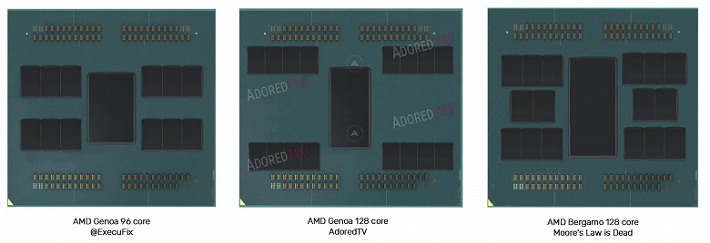 Странные процессоры AMD на старом техпроцессе, а также 128-ядерные Epyc. Появились слухи о новых продуктах компании
