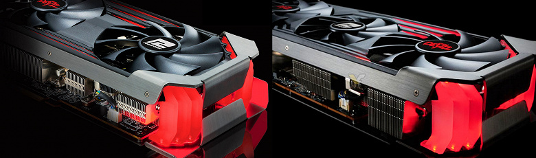 Опубликованы первые изображения видеокарт PowerColor Radeon RX 6600 XT Red Devil и Hellhound