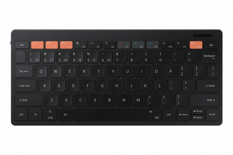 Mobile wireless keyboard Samsung Smart Keyboard Trio 500 arrived in Russia