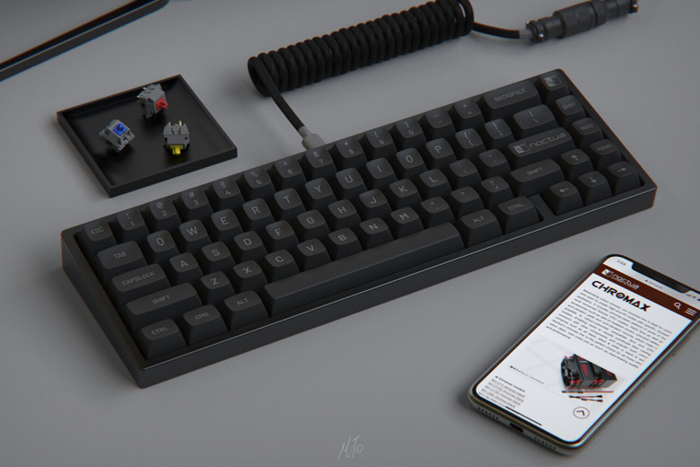 Поклонники продукции Noctua скоро смогут купить клавиатуру в фирменном стиле 