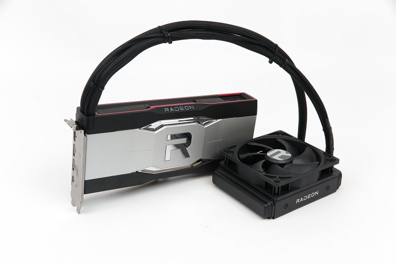 Most powerful AMD graphics card.  There was a large-scale testing of the Radeon RX 6900 XT LC